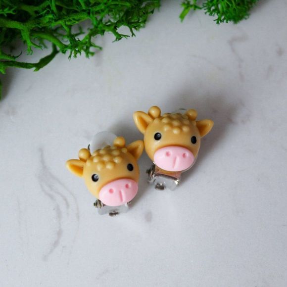 Clip on poly clay studs bundle 2 - Picture 4 of 12